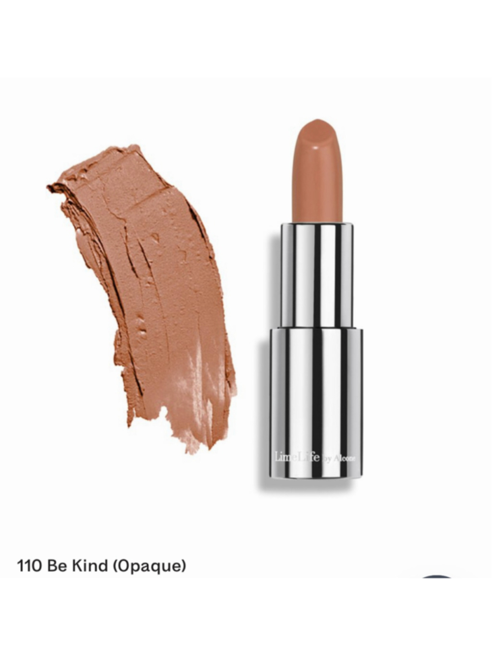 Limelife Perfect Lipstick Full Coverage Lipstick 110 Be Kind (Opaque) new